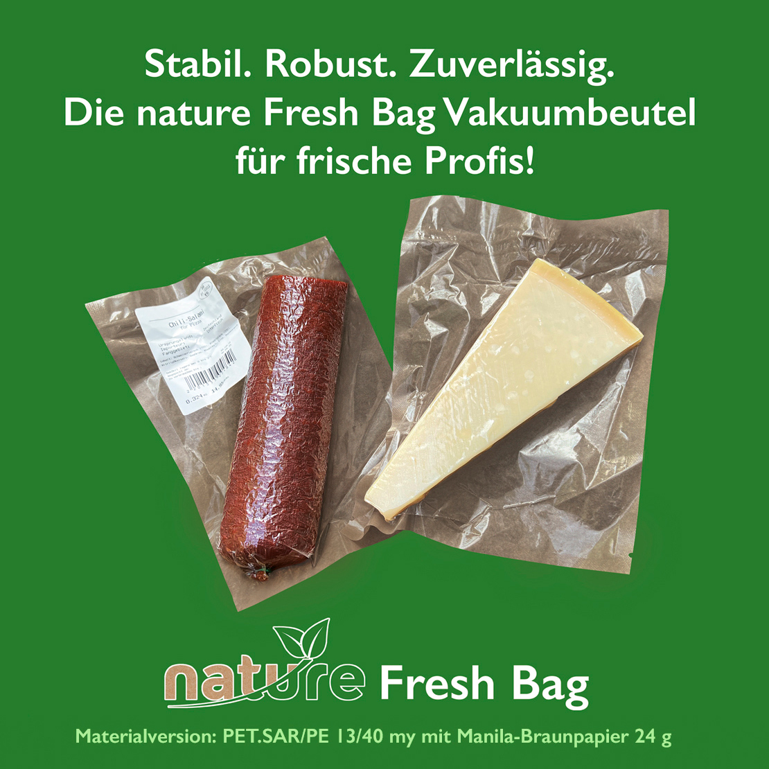für Wurst und Käse.