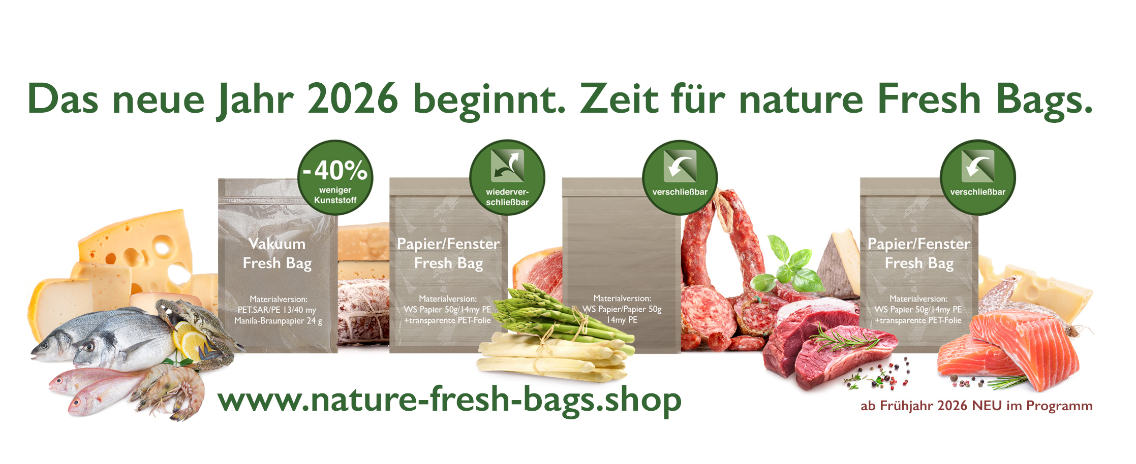 nature Fresh Bags Musterrange 2026