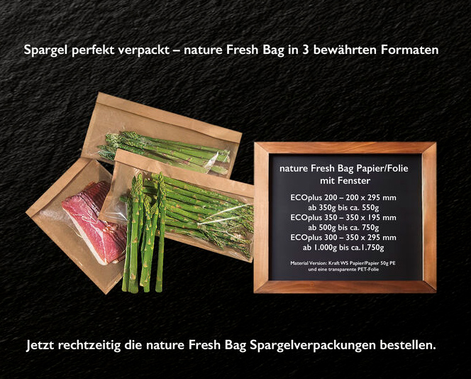 nature Fresh Bags Spargel 3xECOplus